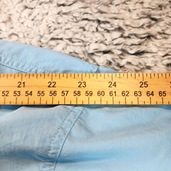 Bimini Bay Outfitters Casual Button Down Shirt Angler Vented  Men's XXL Blue - Picture 9 of 11